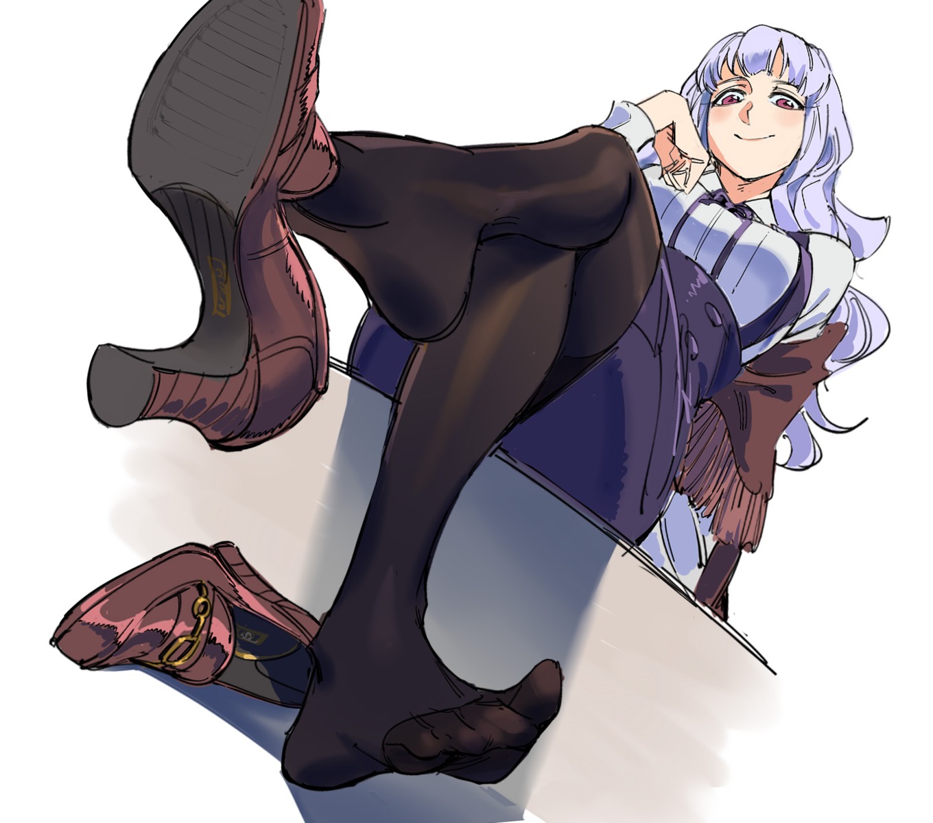 feet, heels, pantyhose, ruukii_drift