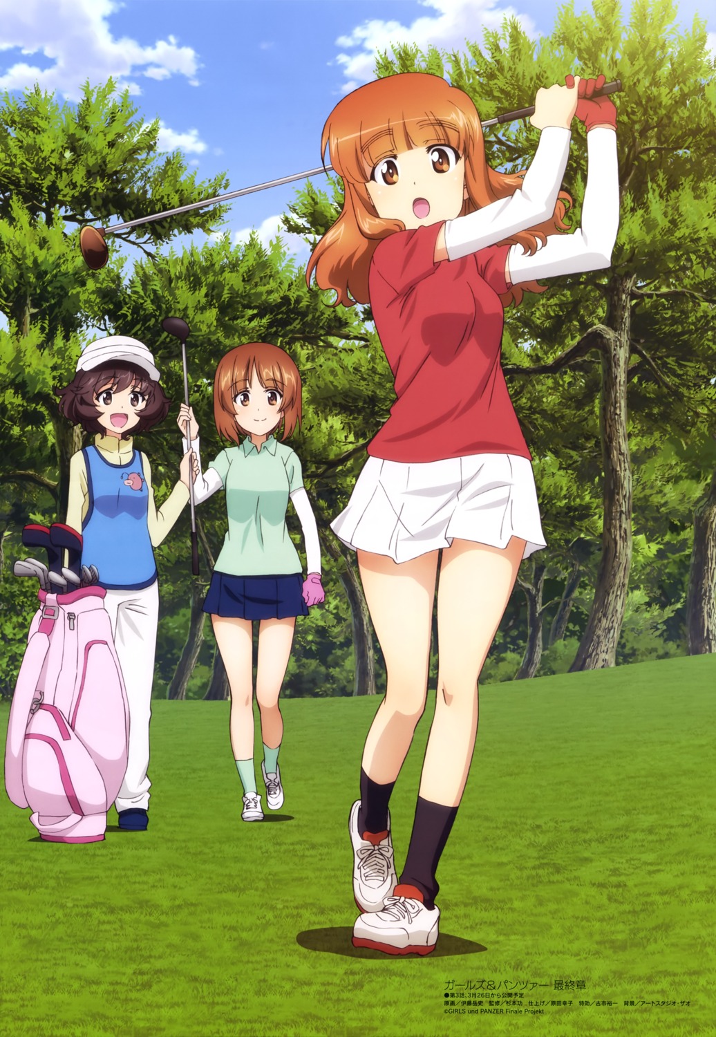 akiyama_yukari, girls_und_panzer, itou_takeshi, nishizumi_miho, takebe_saori