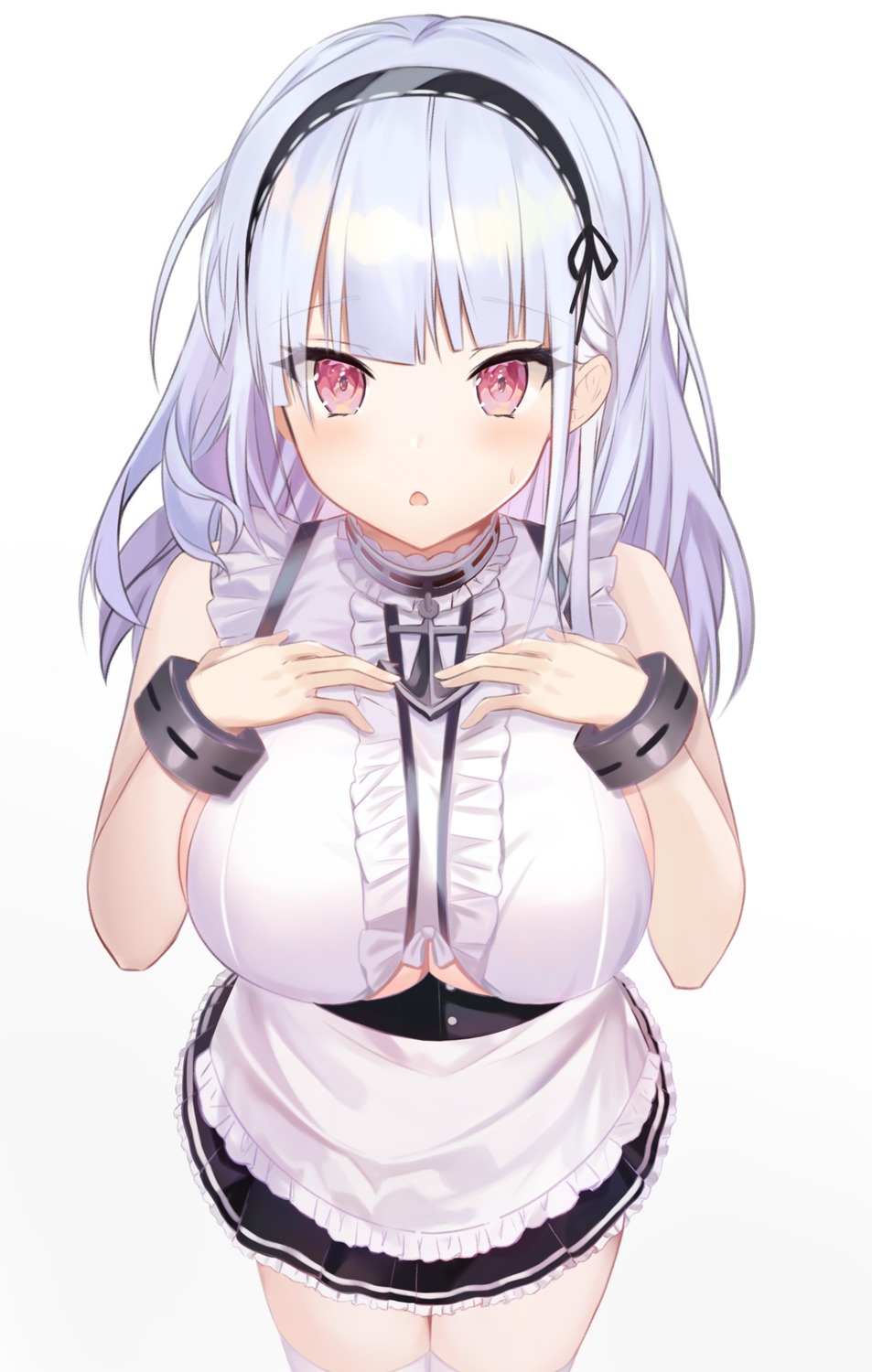 azur_lane, dido_(azur_lane), maid, nannann, thighhighs