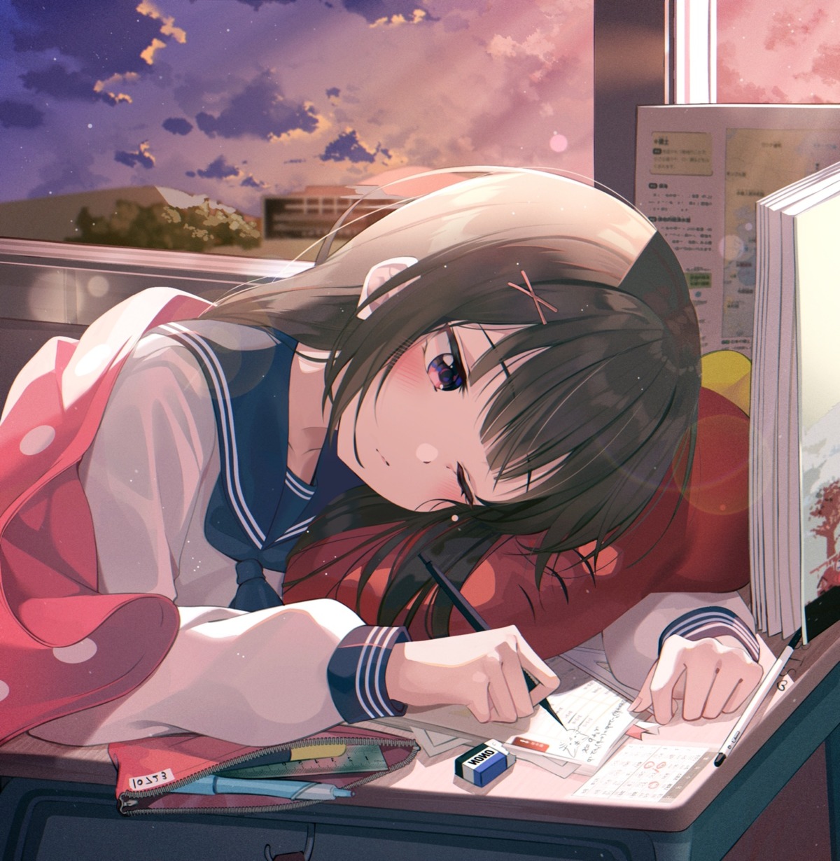 kanzi, seifuku, sheets