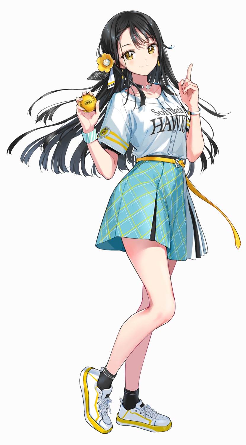 baseball, fukuoka_softbank_hawks, takamine_umi, tiv, uniform