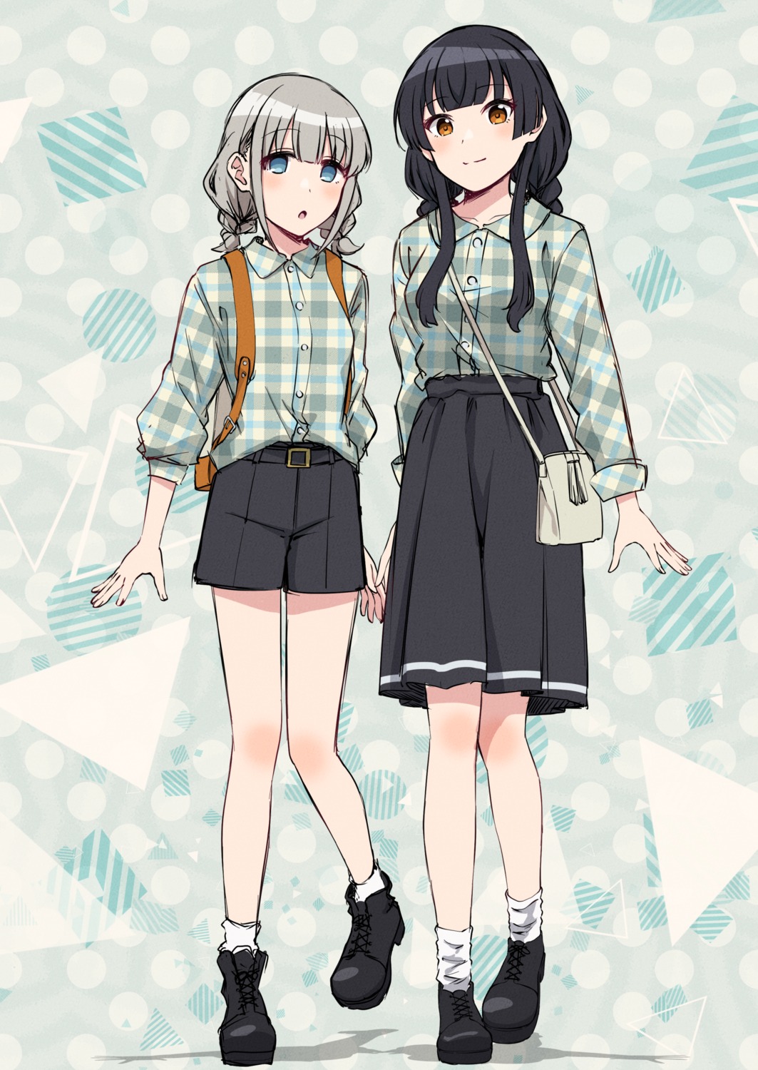 dress_shirt, kotobuki_haruki, mayuzumi_fuyuko, serizawa_asahi, the_idolm@ster, the_idolm@ster_shiny_colors