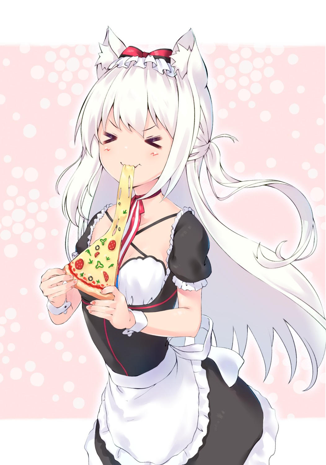 animal_ears, azur_lane, hammann_(azur_lane), maid, nakazawa_aki, nekomimi