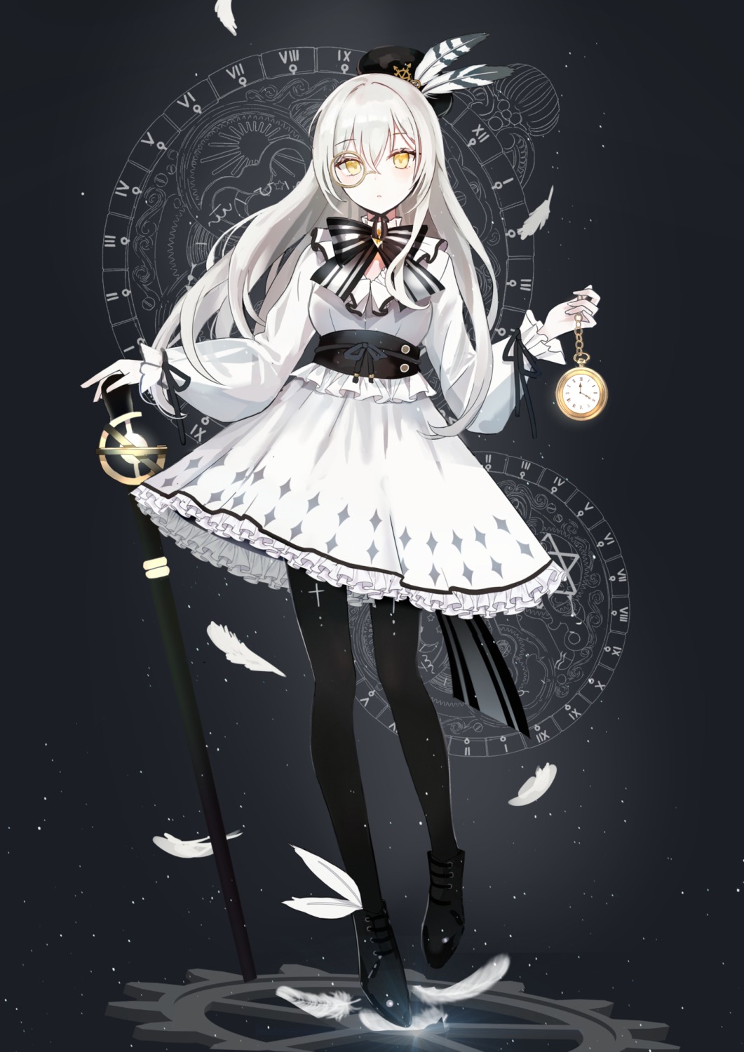 dress, gothic_lolita, irena, lolita_fashion, megane, pantyhose