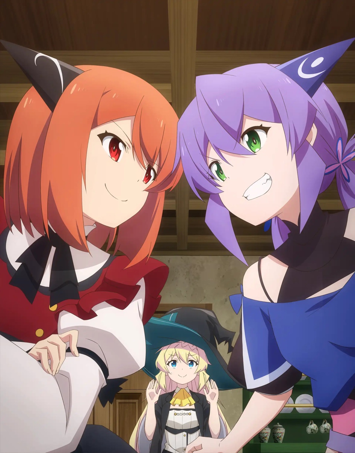 aizawa_azusa, flatorte, horns, laika_(slime_300), slime_taoshite_300-nen_shiranai_uchi_ni_level_max_ni_nattemashita, tagme, witch