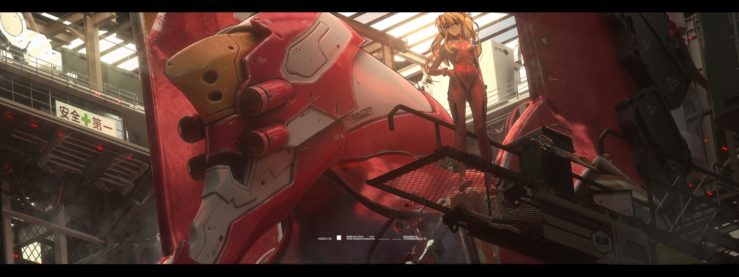 bodysuit, ibara_dance, mecha, neon_genesis_evangelion, souryuu_asuka_langley