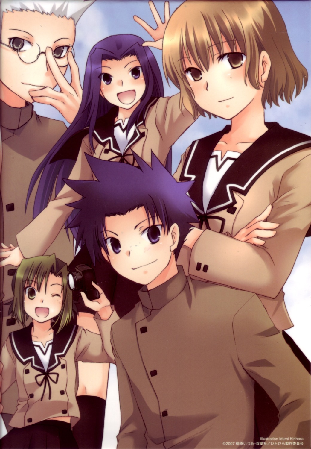hitohira, ichinose_nono, katsuragi_takashi, kirihara_izumi, nishida_kai, nishida_risaki, touyama_kayo