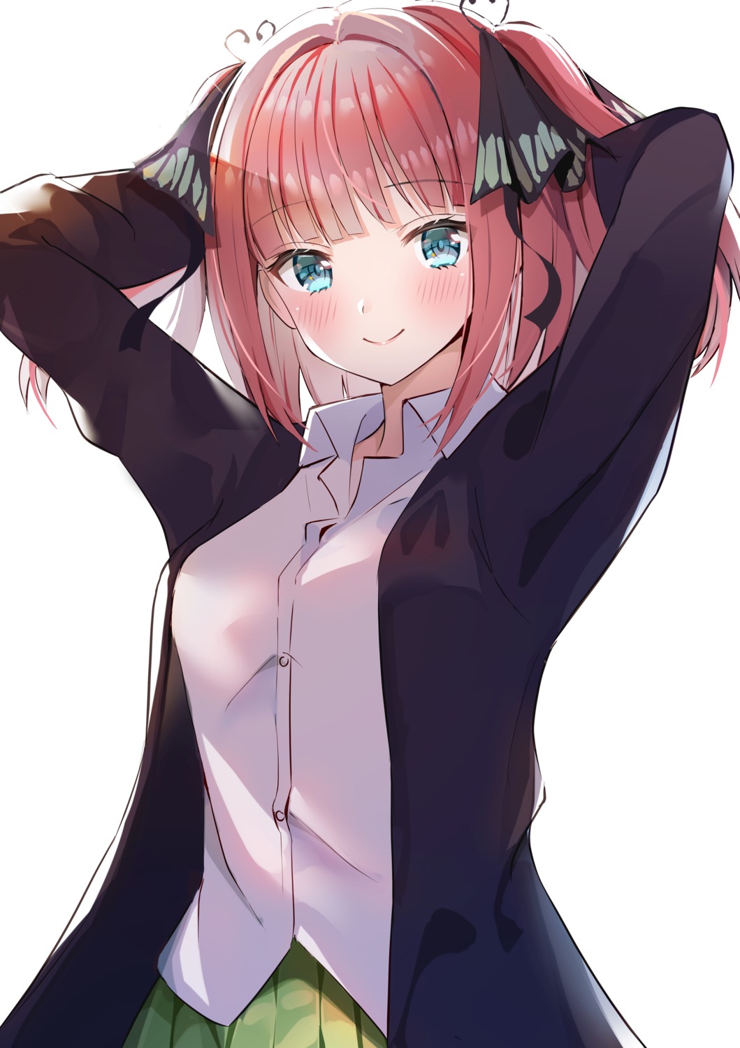 5-toubun_no_hanayome, nakano_nino, rei_(ilust9999), seifuku, sweater