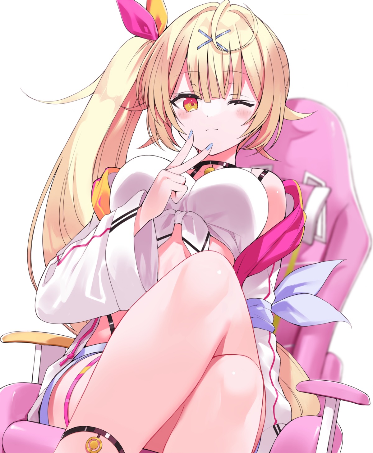 garter, hoshikawa_sara, kuhotaka, nijisanji
