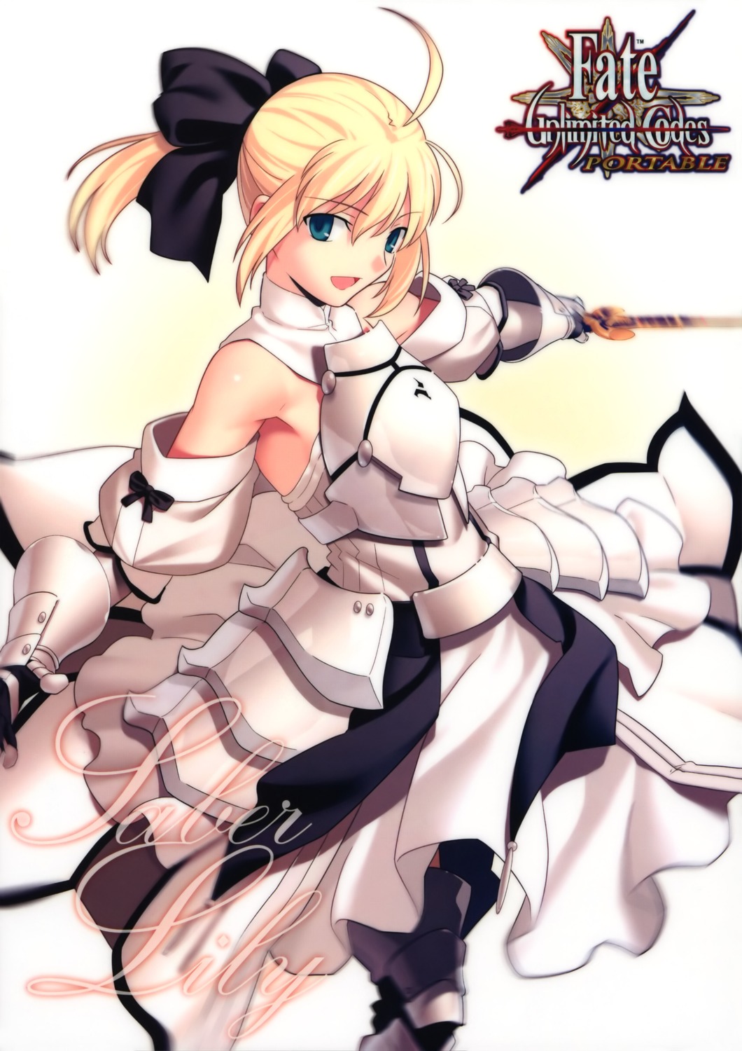 armor, artoria_pendragon_(fate), fate/stay_night, fate/unlimited_codes, higurashi_ryuuji, type-moon