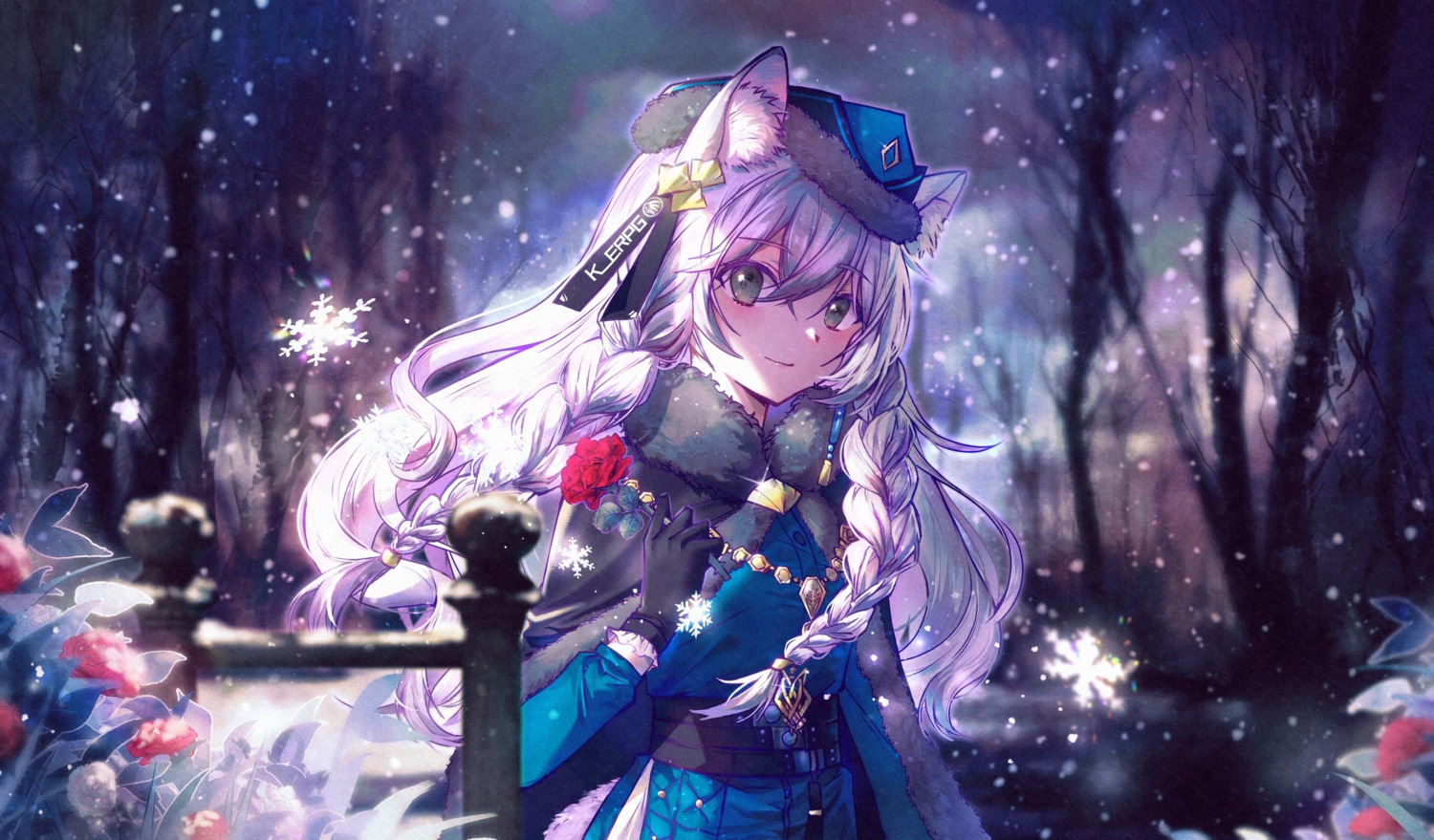 animal_ears, arknights, moonlgnance, pramanix_(arknights)