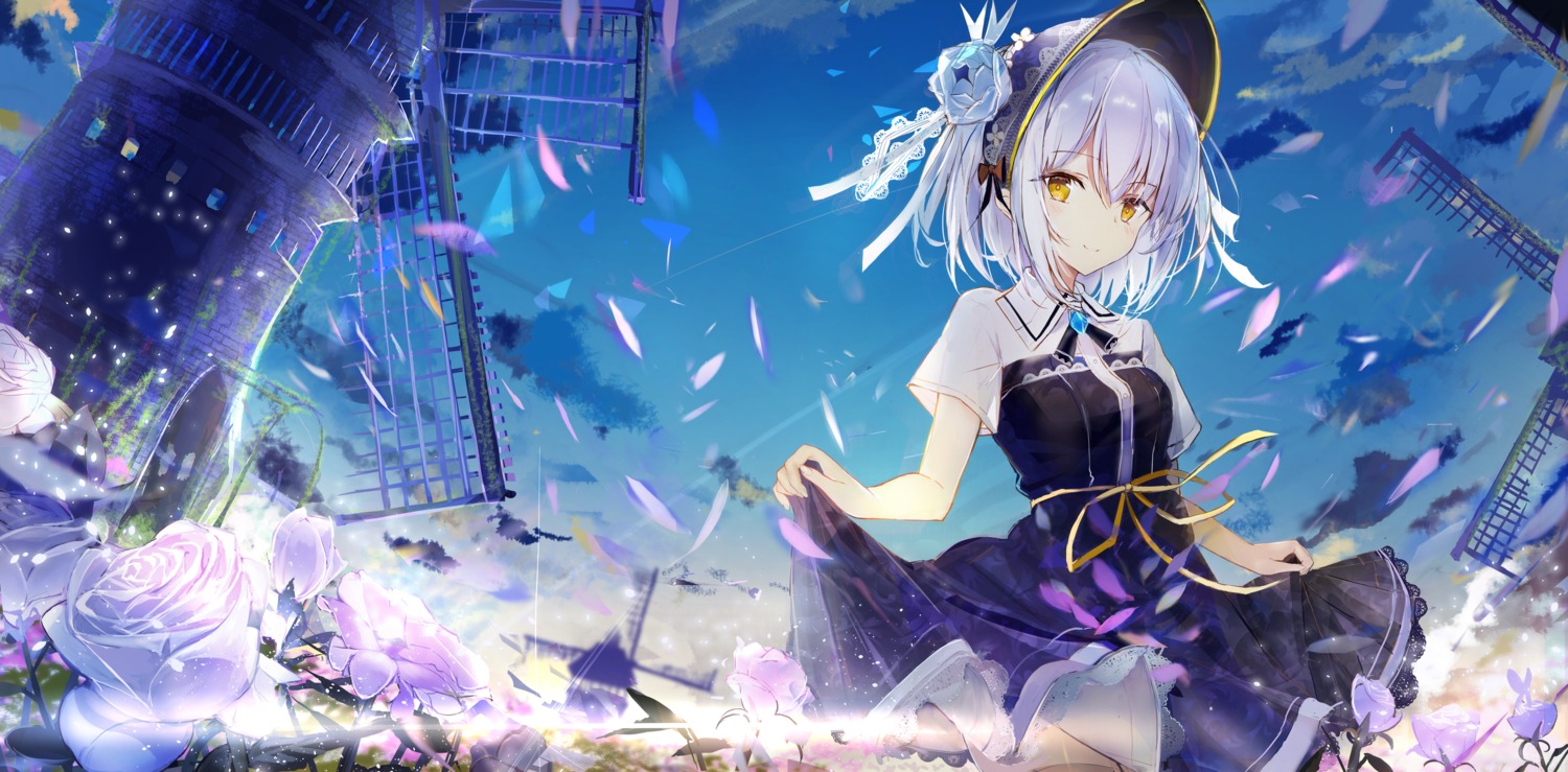 dress, skirt_lift, tatsukisan