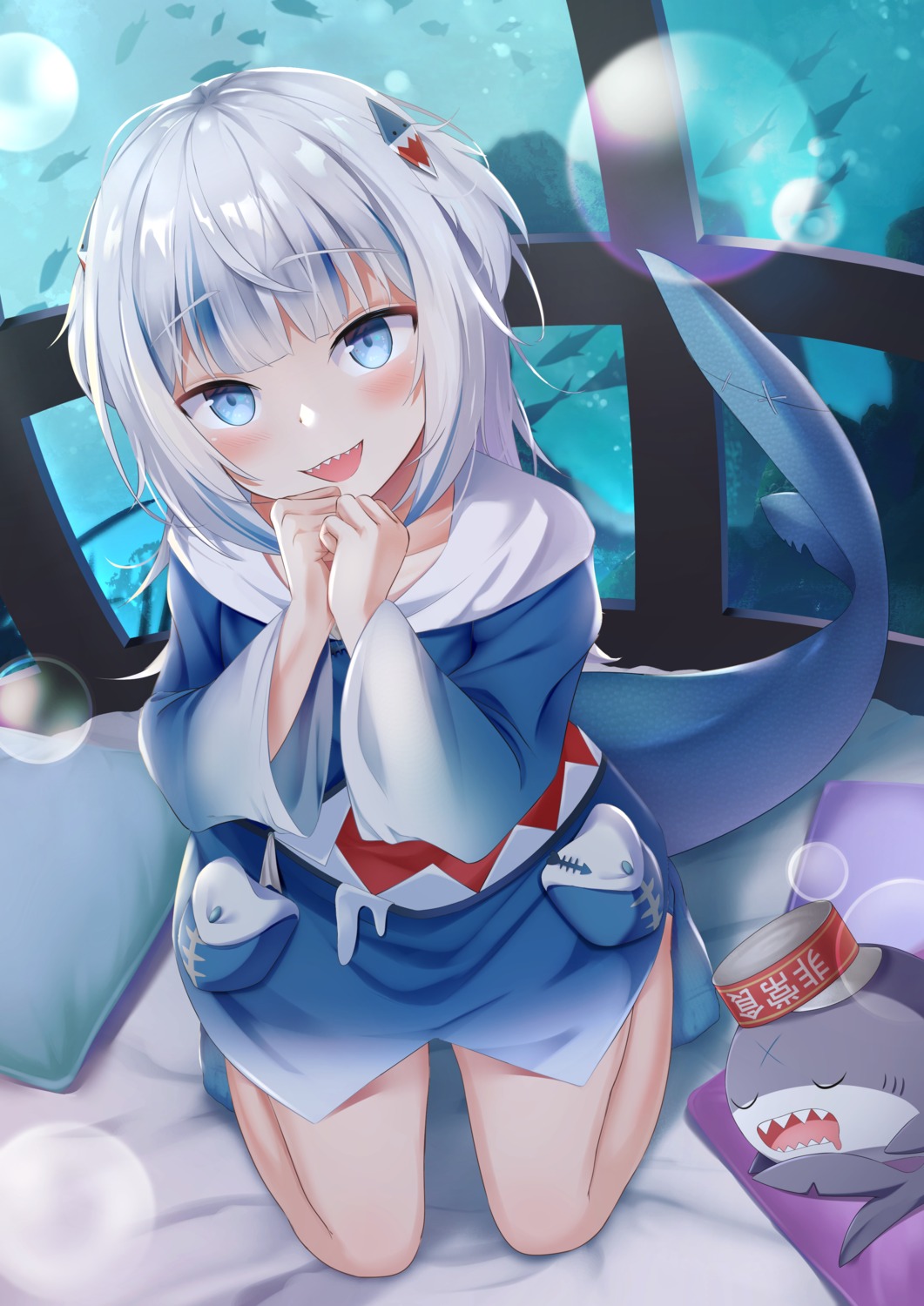 aryanne, gawr_gura, hololive, hololive_english, tail