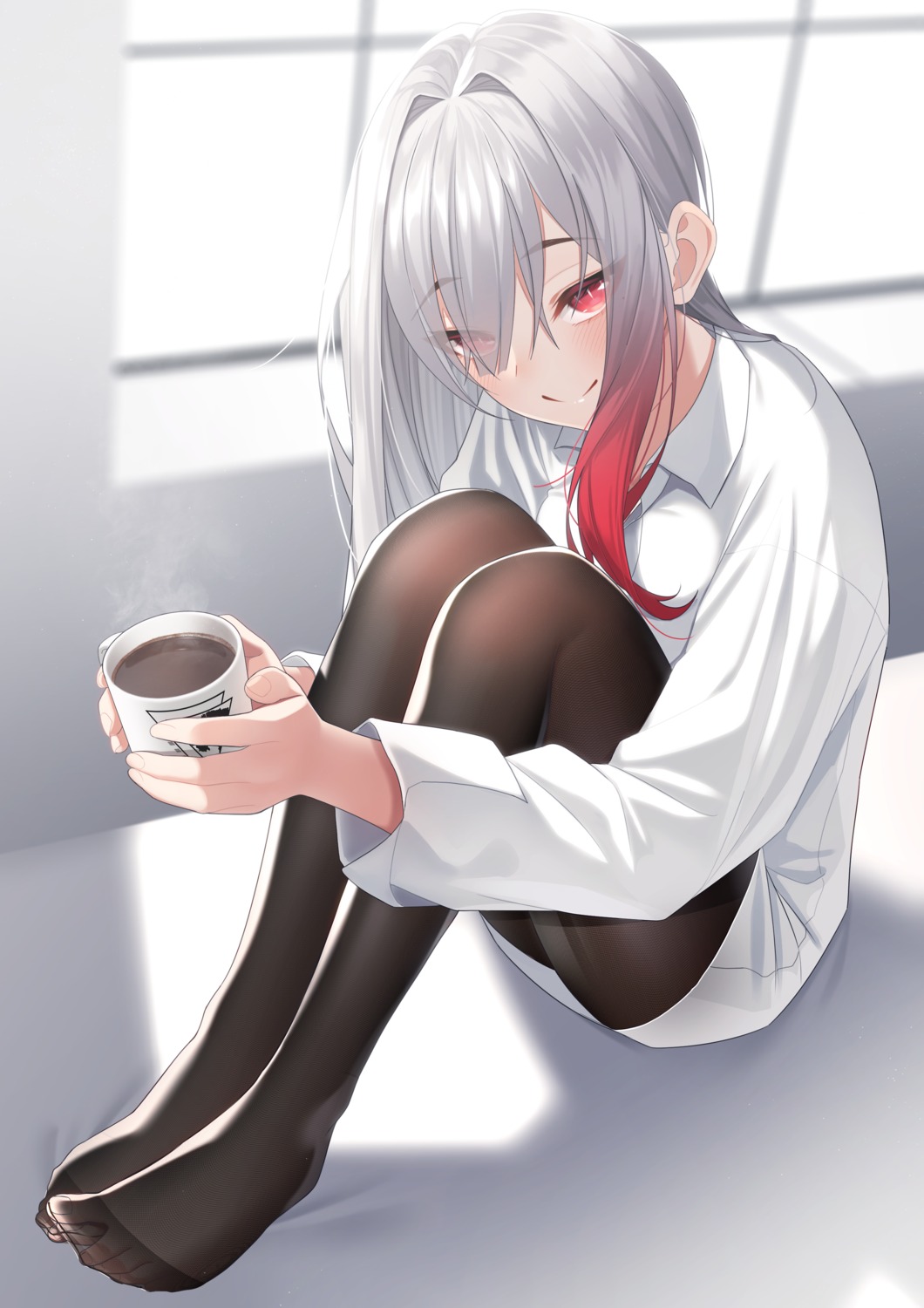 dress_shirt, feet, pantyhose, the_cold