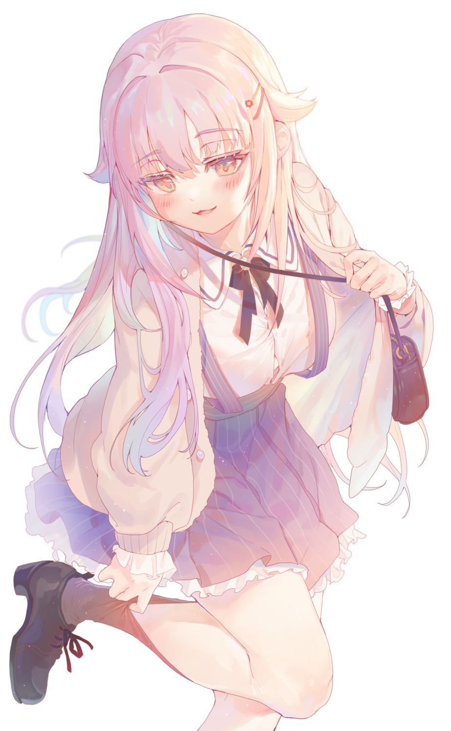 heels, koshimizu_sachiko, sweater, the_idolm@ster, the_idolm@ster_cinderella_girls, the_idolm@ster_cinderella_girls_starlight_stage, torano