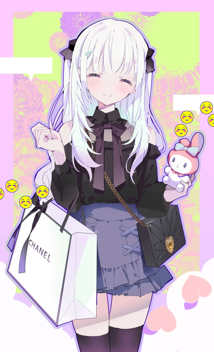 naizotan, thighhighs
