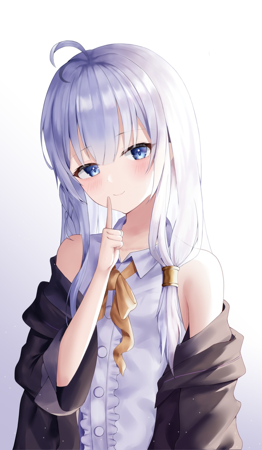 doham, dress_shirt, elaina_(majotabi), majo_no_tabitabi