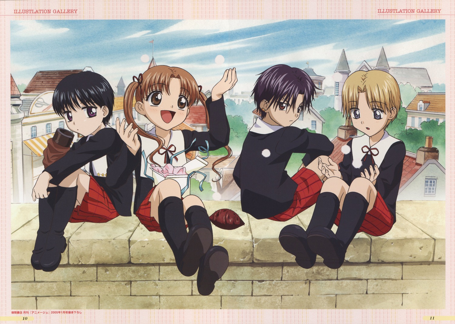 fixed, gakuen_alice, hyuuga_natsume, imai_hotaru, nogi_ruka, sakura_mikan, screening, seifuku