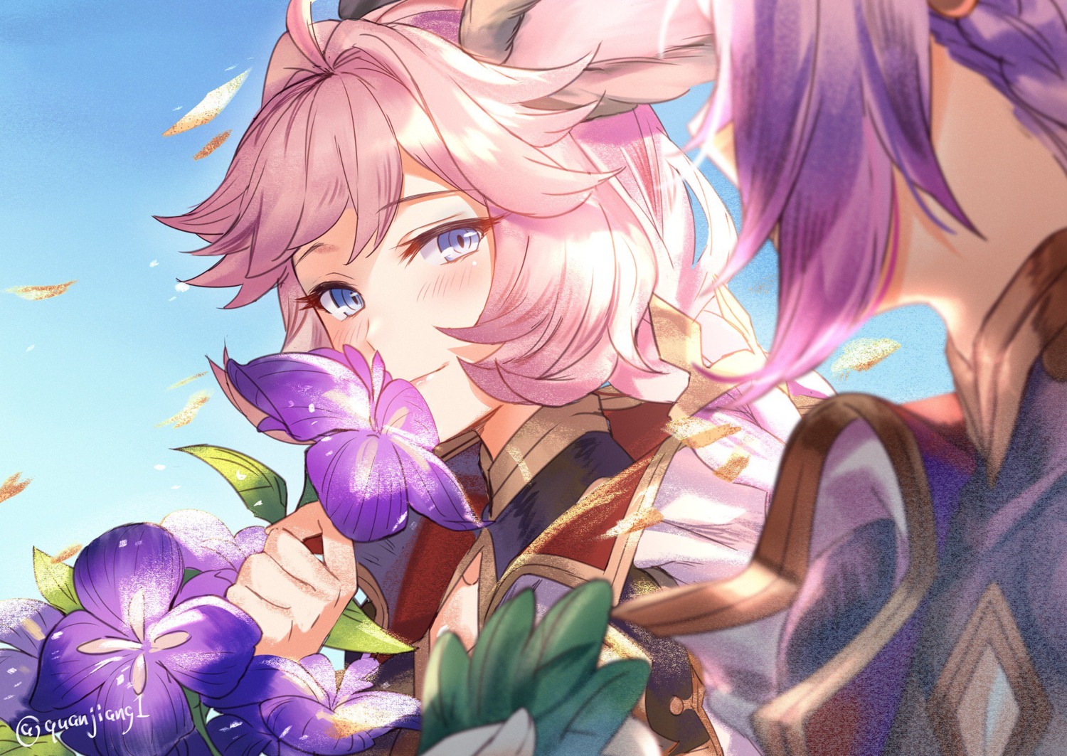 aki663, animal_ears, esser_(granblue_fantasy), granblue_fantasy, quatre_(granblue_fantasy)