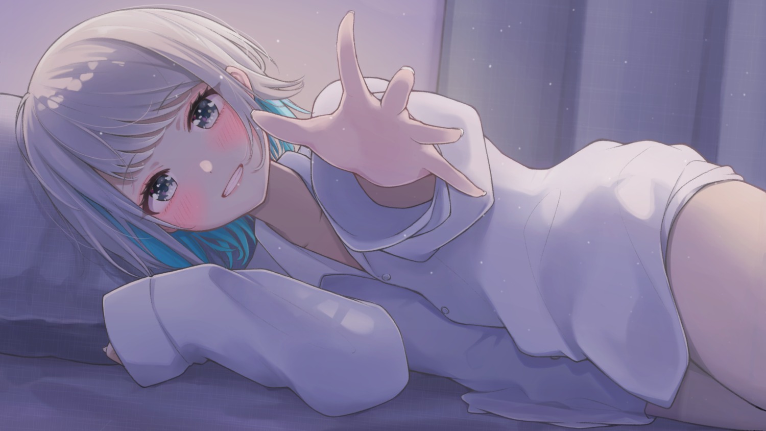 dress_shirt, ene_mizunoawa, wallpaper