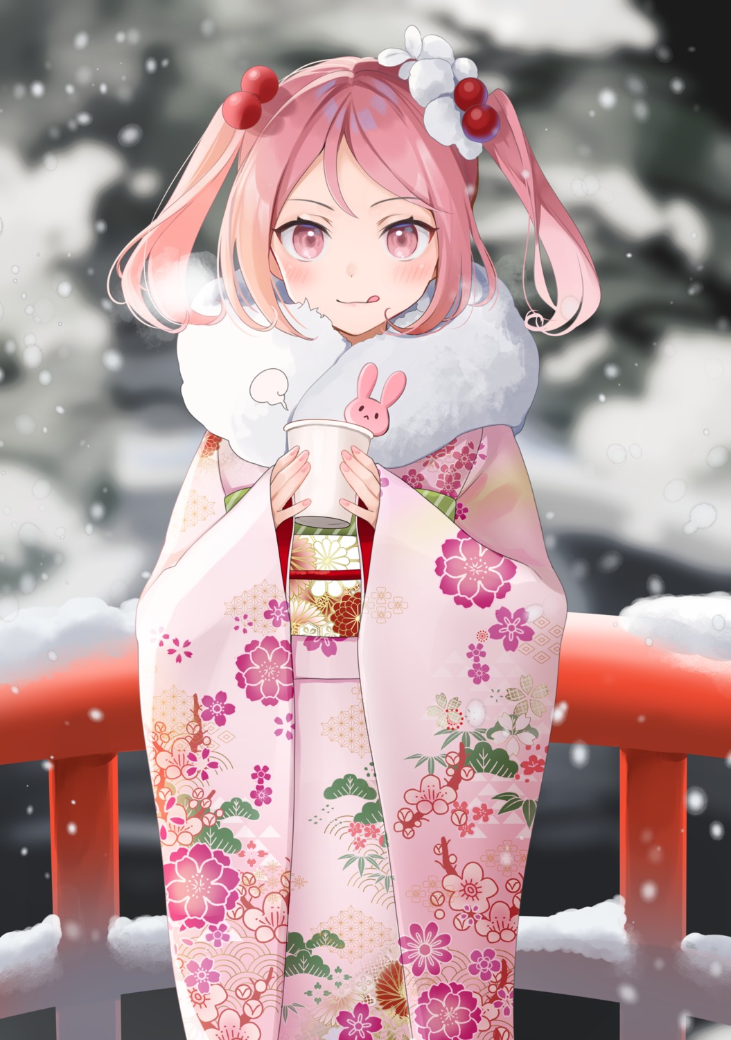 kantai_collection, kimono, sazanami_(kancolle), yunamaro