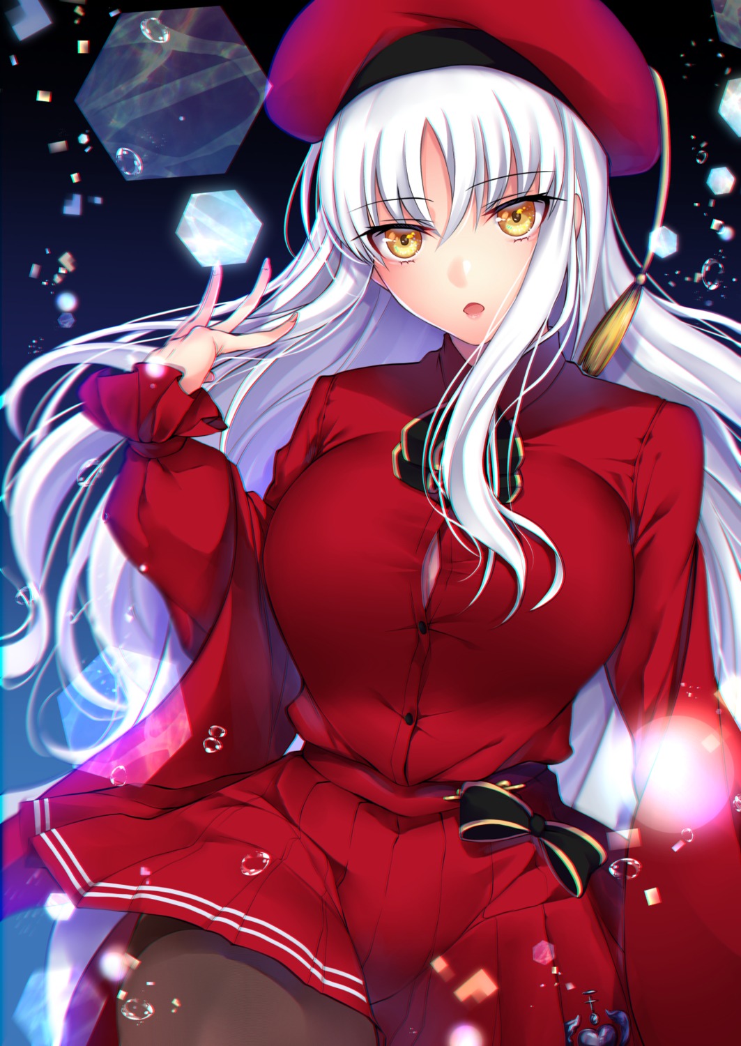 caren_hortensia, chikage_(blackclownery), fate/grand_order, pantyhose, skirt_lift