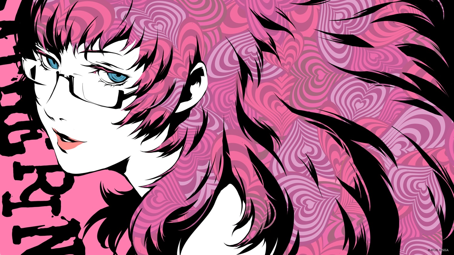catherine_(game), katherine_mcbride, megane, soejima_shigenori, wallpaper
