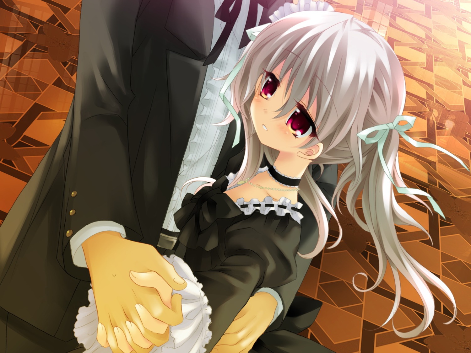 dress, game_cg, hanafubuki, lolita_fashion, sakuramori_akasha, sakurazawa_izumi, silver_bullet