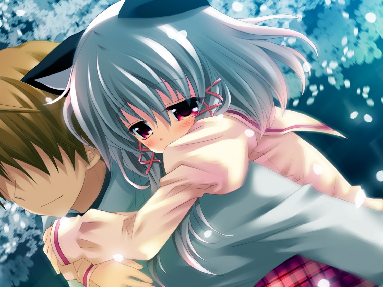 animal_ears, game_cg, hanafubuki, nekomimi, sakuramori_akasha, sakurazawa_izumi, seifuku, silver_bullet