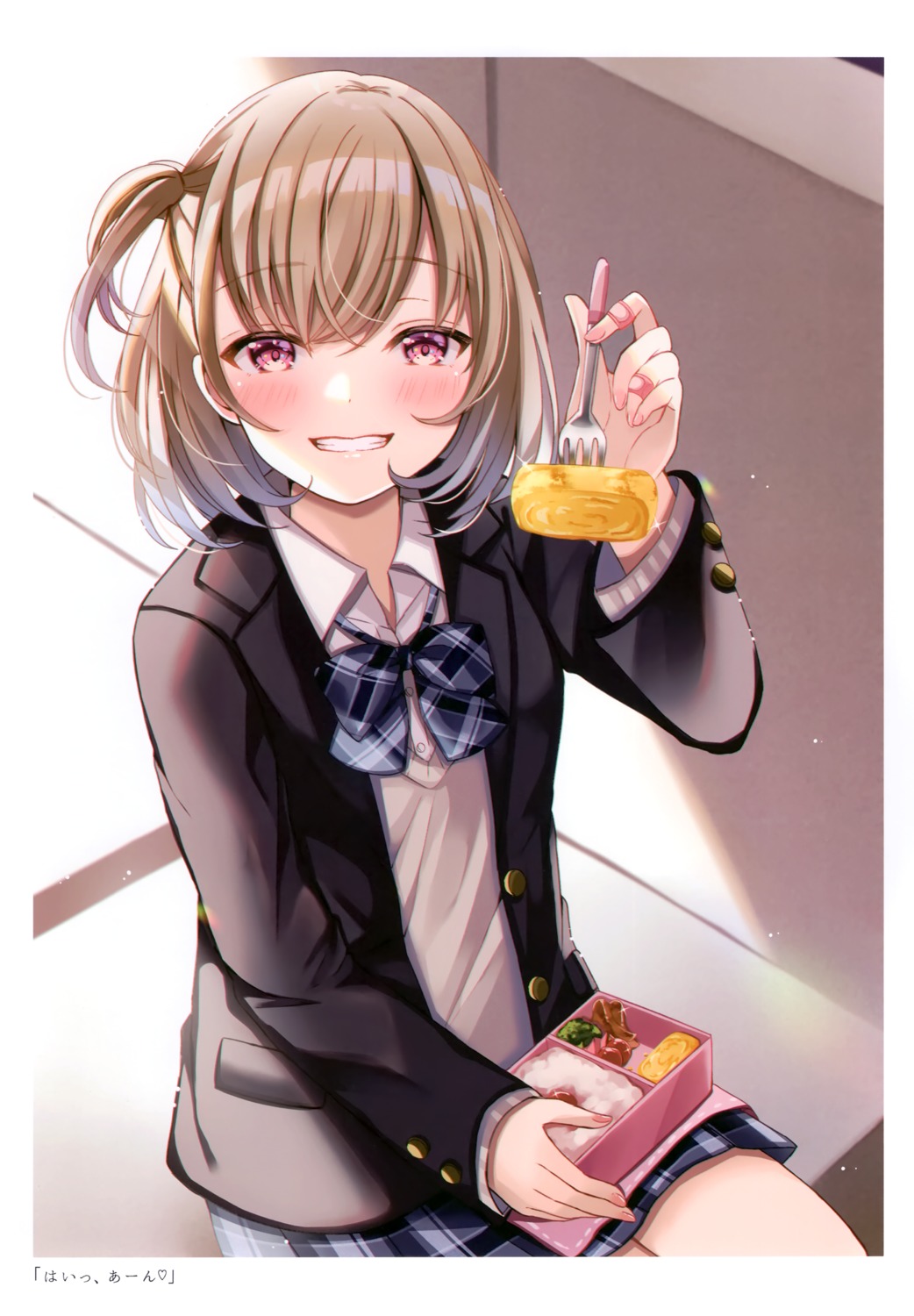 sakura_hiyori, seifuku, sweater
