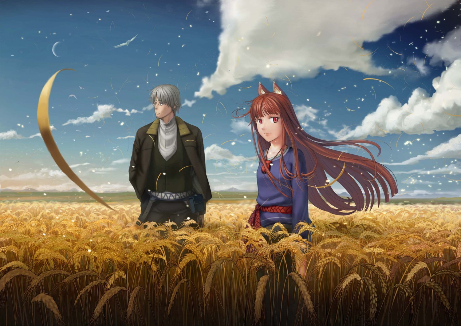 animal_ears, craft_lawrence, holo, ine, spice_and_wolf