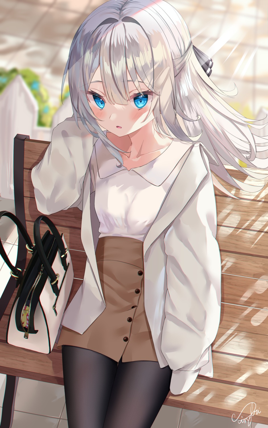 pantyhose, sinobi_illust