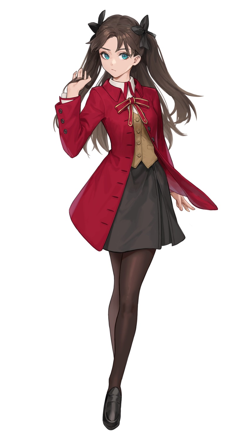 cotta_(heleif), fate/stay_night, pantyhose, seifuku, toosaka_rin
