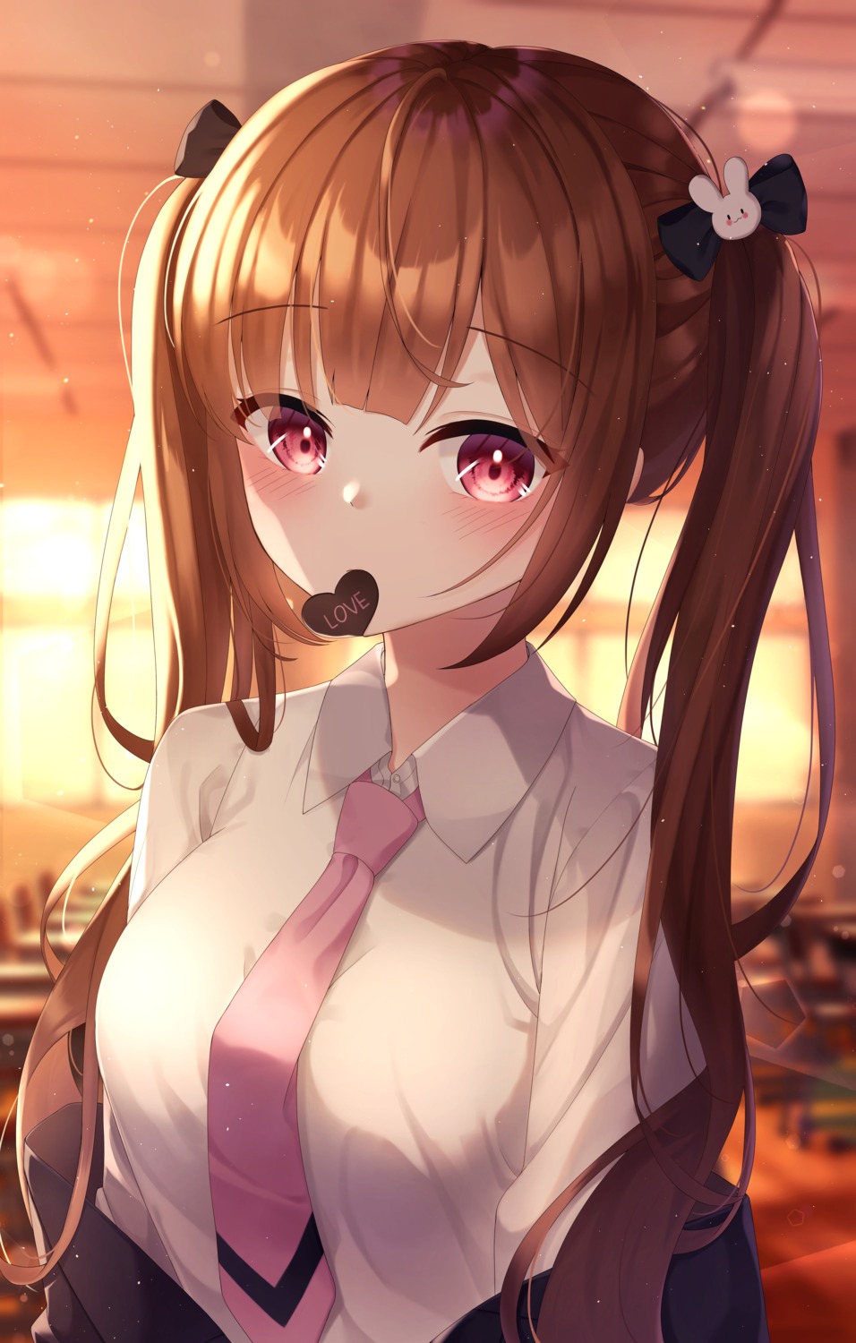 bingyam, seifuku, valentine