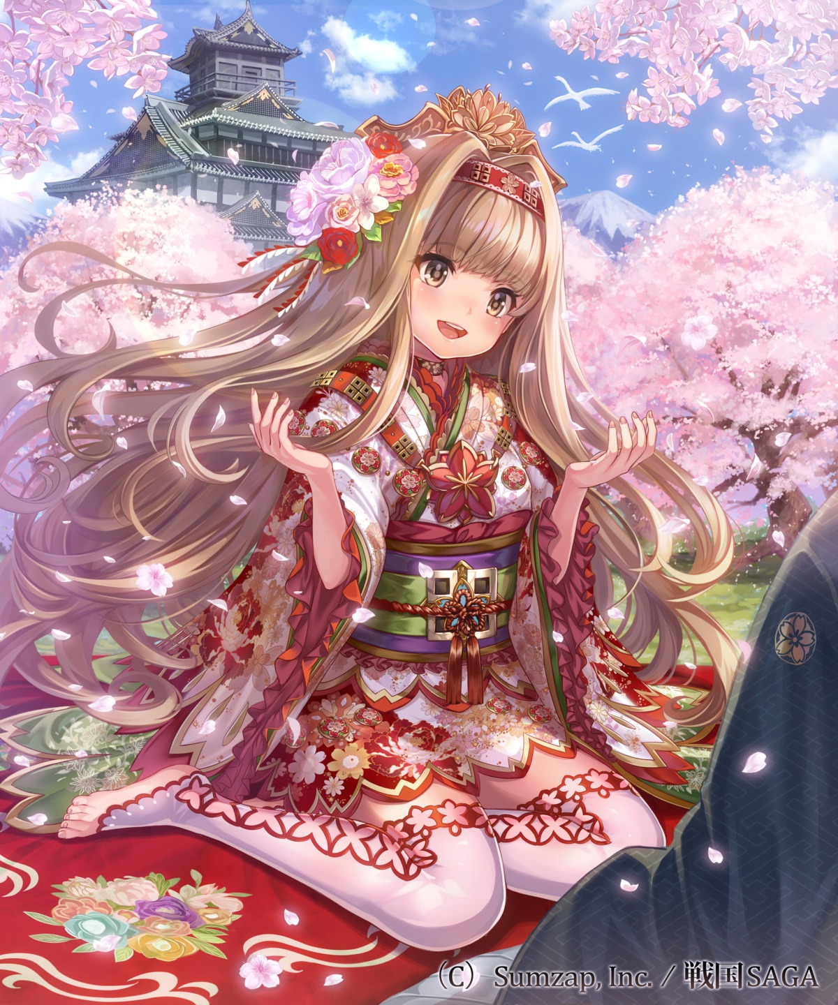 japanese_clothes, pondel, sengoku_saga, thighhighs