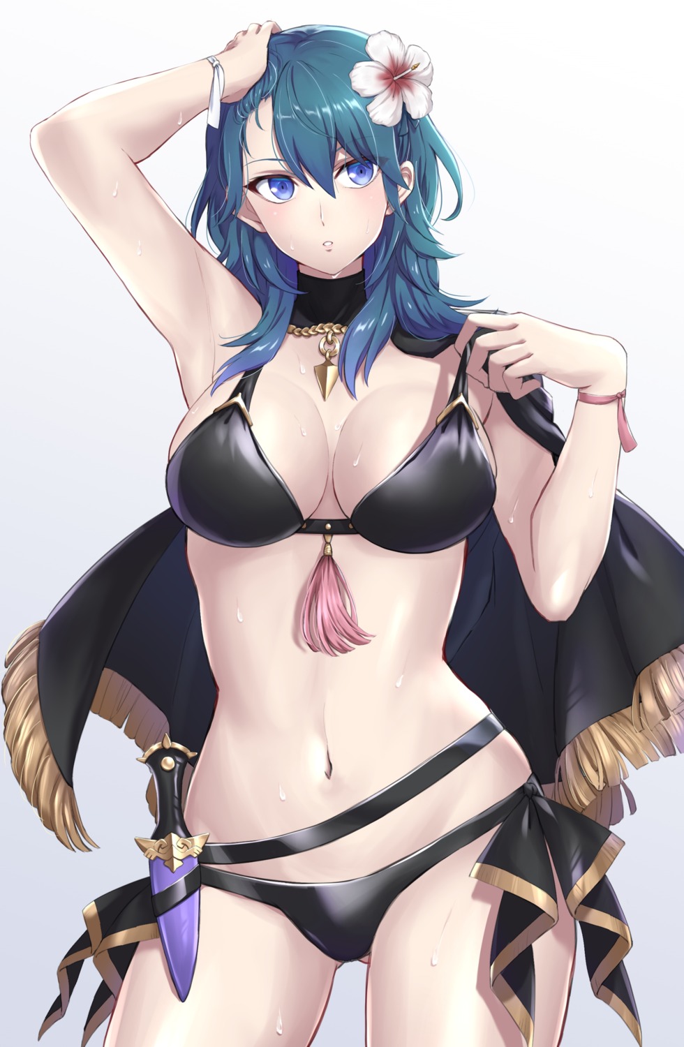 bikini, byleth_(fire_emblem), fire_emblem, fire_emblem_three_houses, shinae, swimsuits