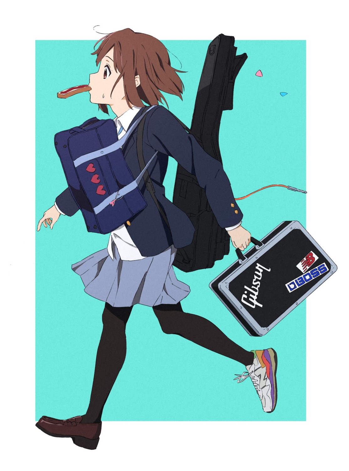 hirasawa_yui, k-on!, pantyhose, sakurayama_(59_sakurayama), seifuku