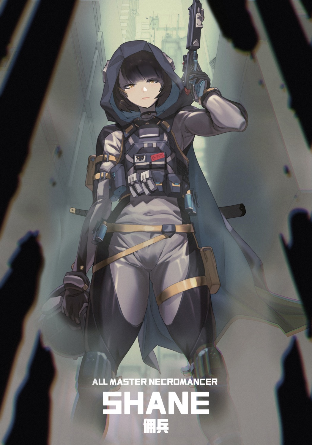bodysuit, gun, jin_rou