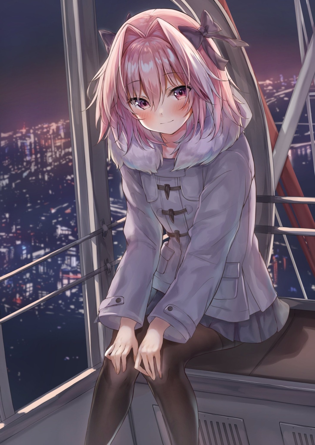 astolfo_(fate), fate/grand_order, mochi_nabe, pantyhose, trap