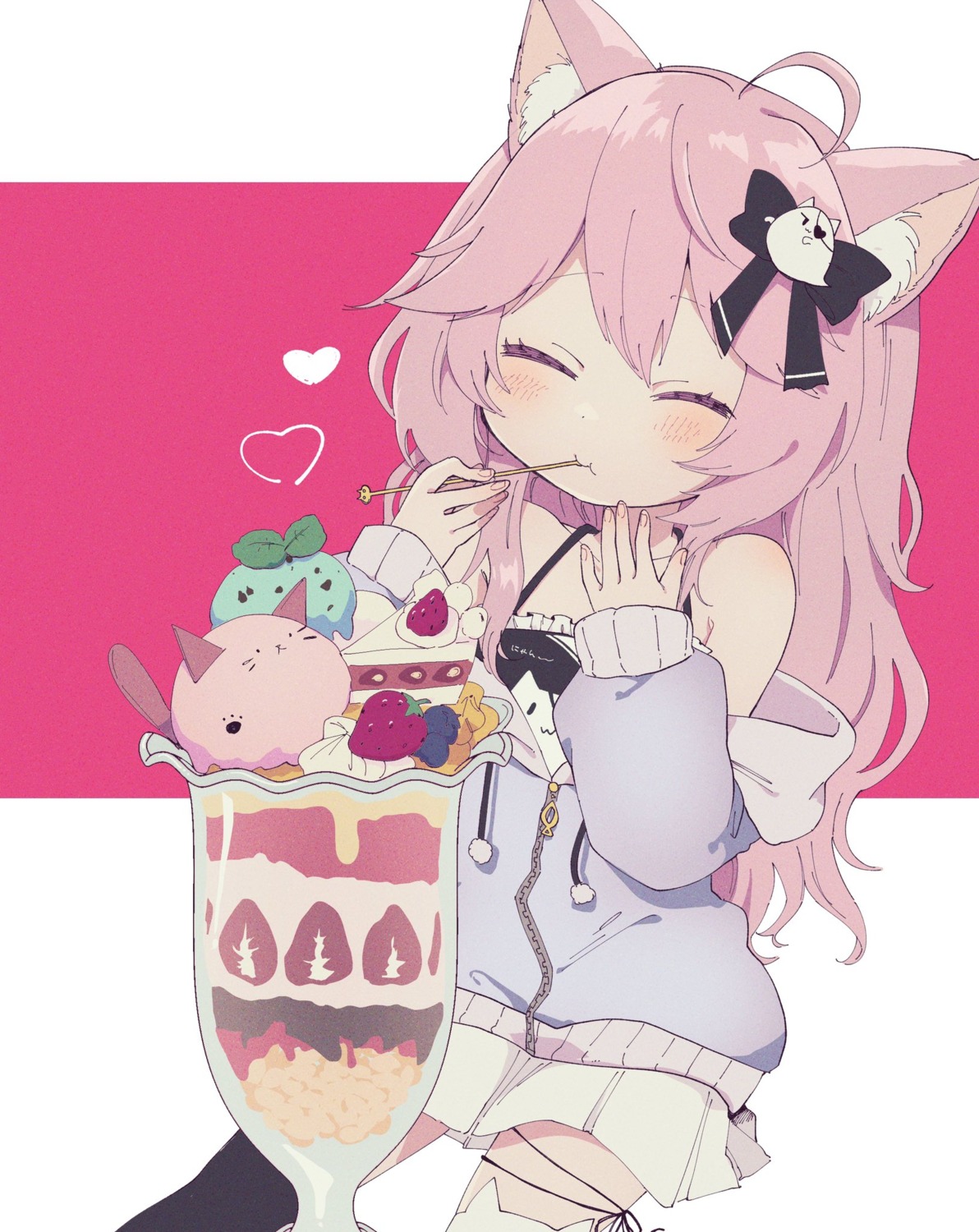 animal_ears, nekomimi, no1shyv, nyatasha_nyanners, thighhighs, vshojo