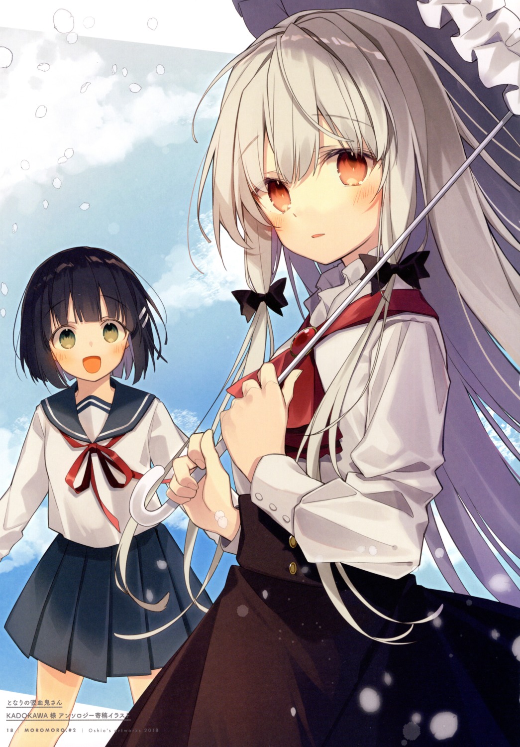 amano_akari, dress, gothic_lolita, lolita_fashion, oshioshio, seifuku, sophie_twilight, tonari_no_kyuuketsuki-san