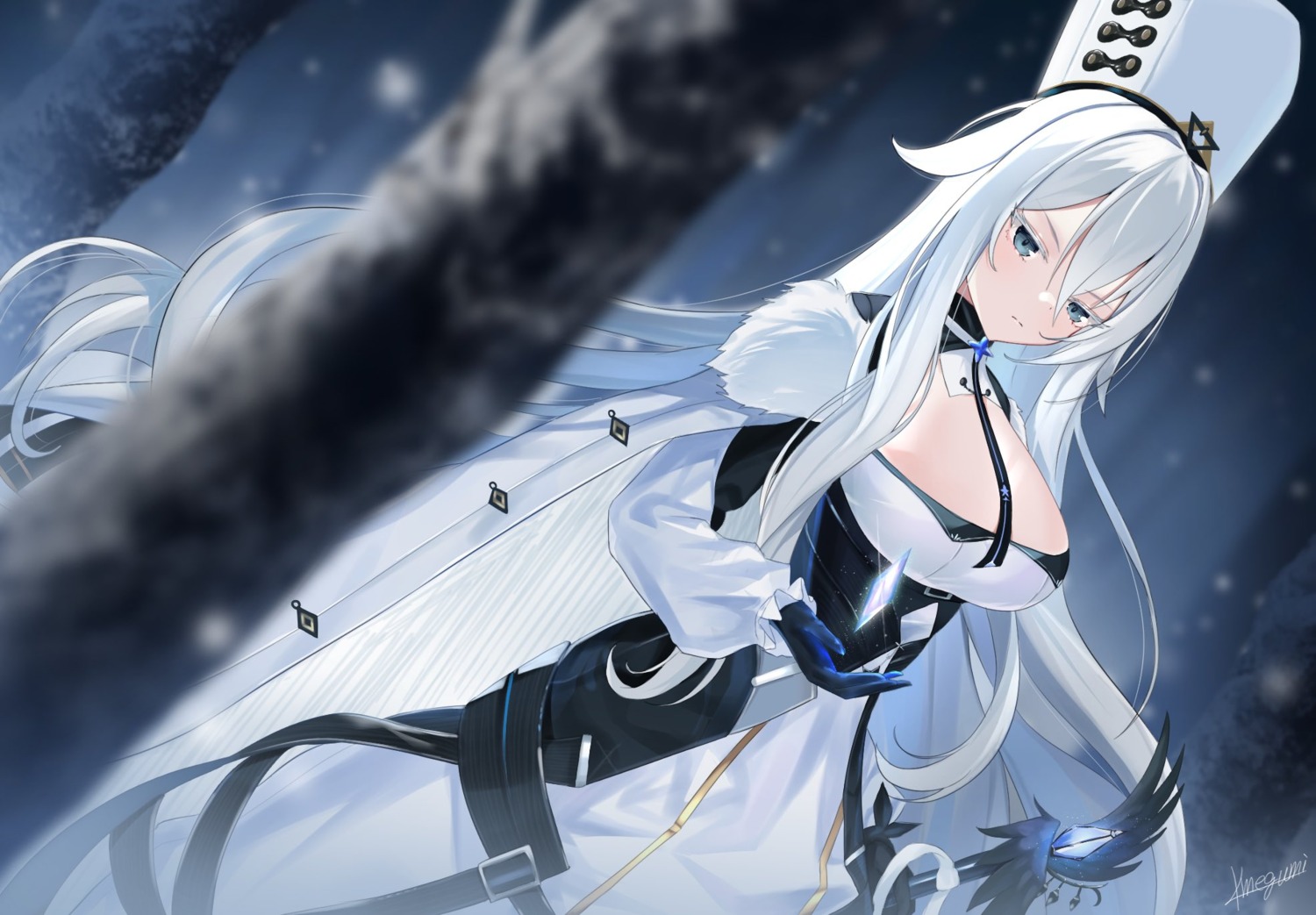 azur_lane, megumi_kei, no_bra, sovetsky_soyuz_(azur_lane), weapon