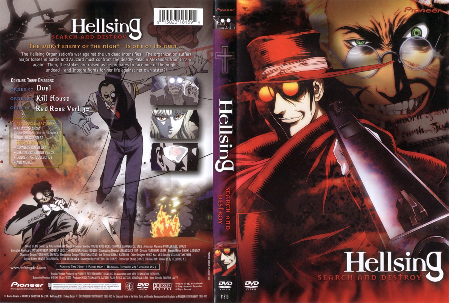 alexander_anderson, alucard, disc_cover, hellsing, walter_c_dornez