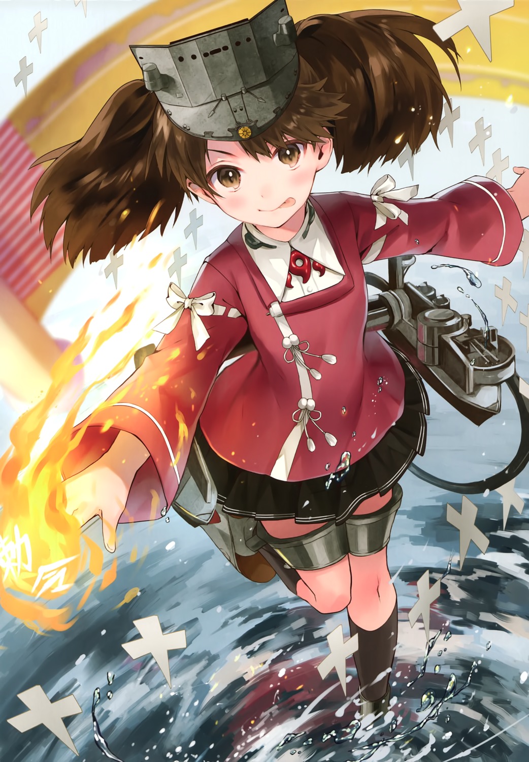 hanekoto, kantai_collection, ryuujou_(kancolle), tetrapot