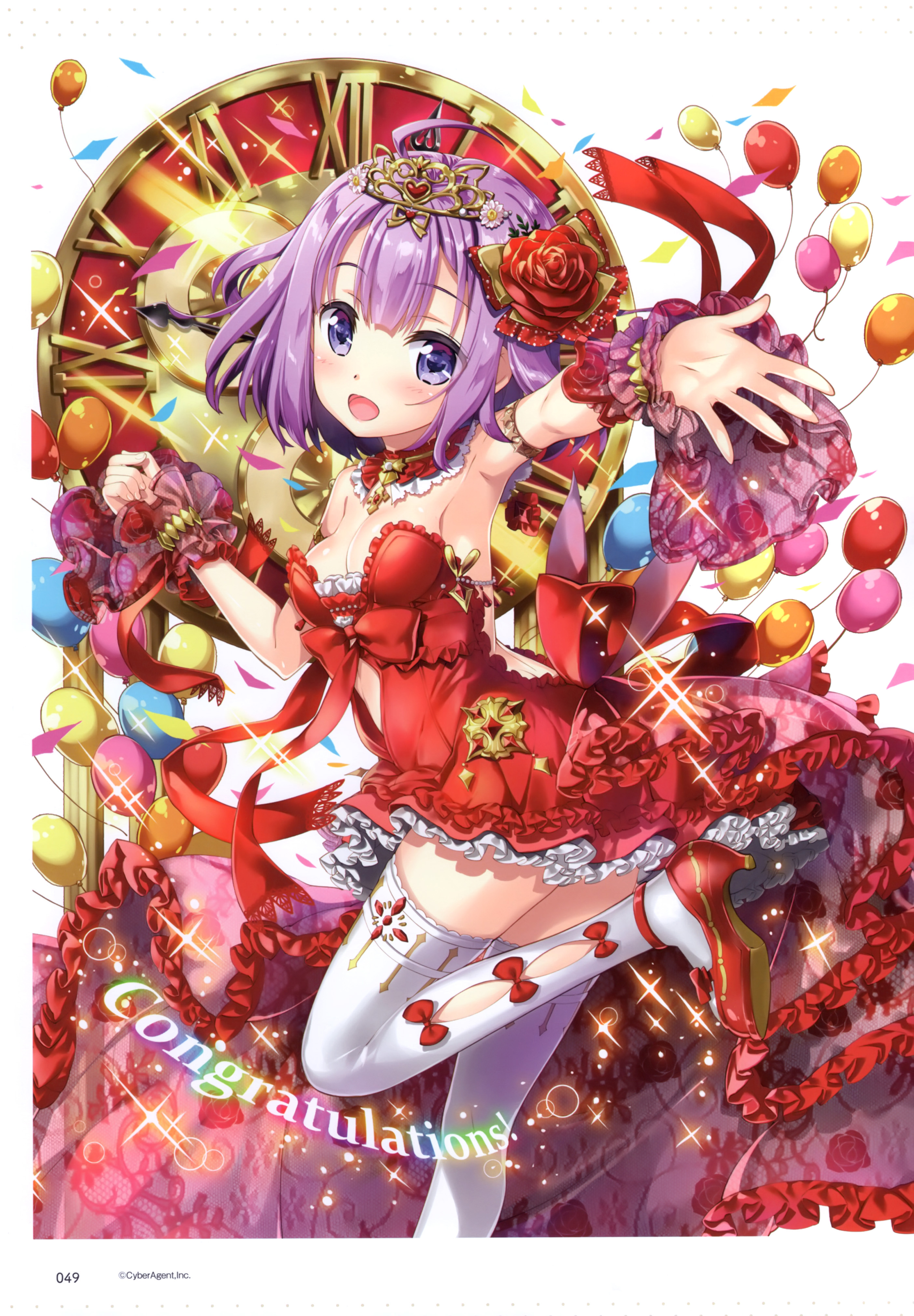 dress, fujima_takuya, thighhighs, uchi_no_himesama_ga_ichiban_kawaii