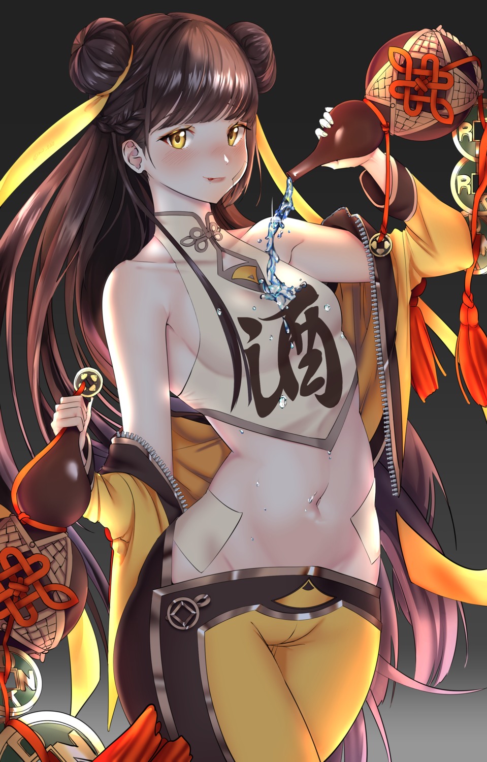 asian_clothes, wet, yerim