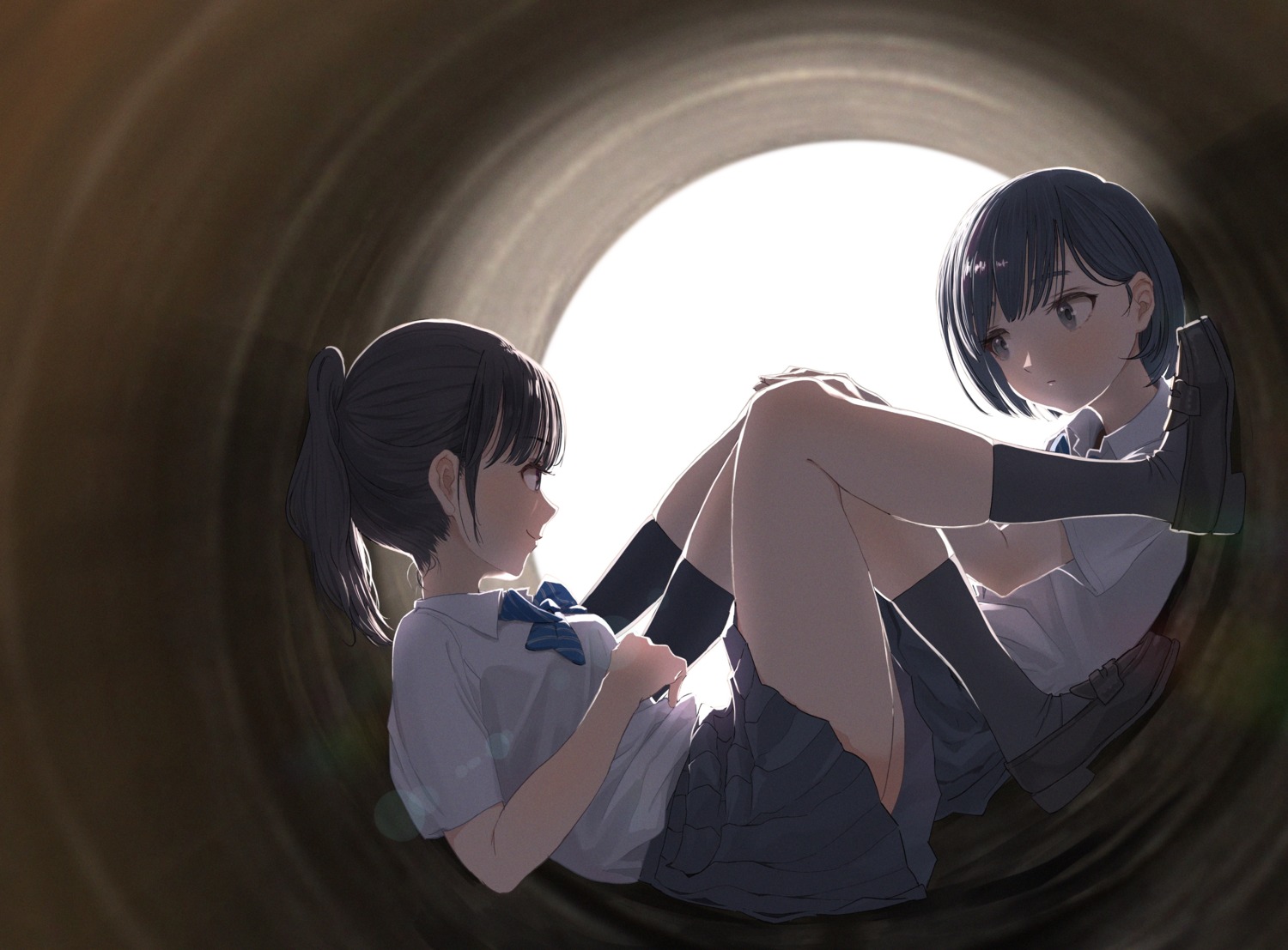 hasisisissy, seifuku, skirt_lift