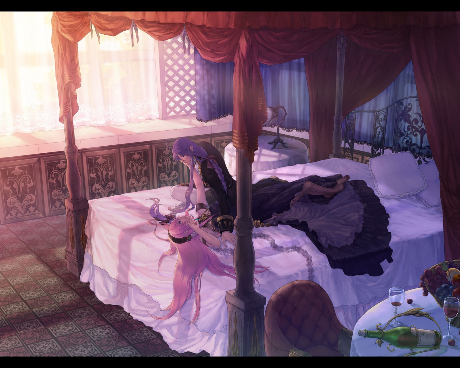 kamui_gakupo, megurine_luka, smi, vocaloid