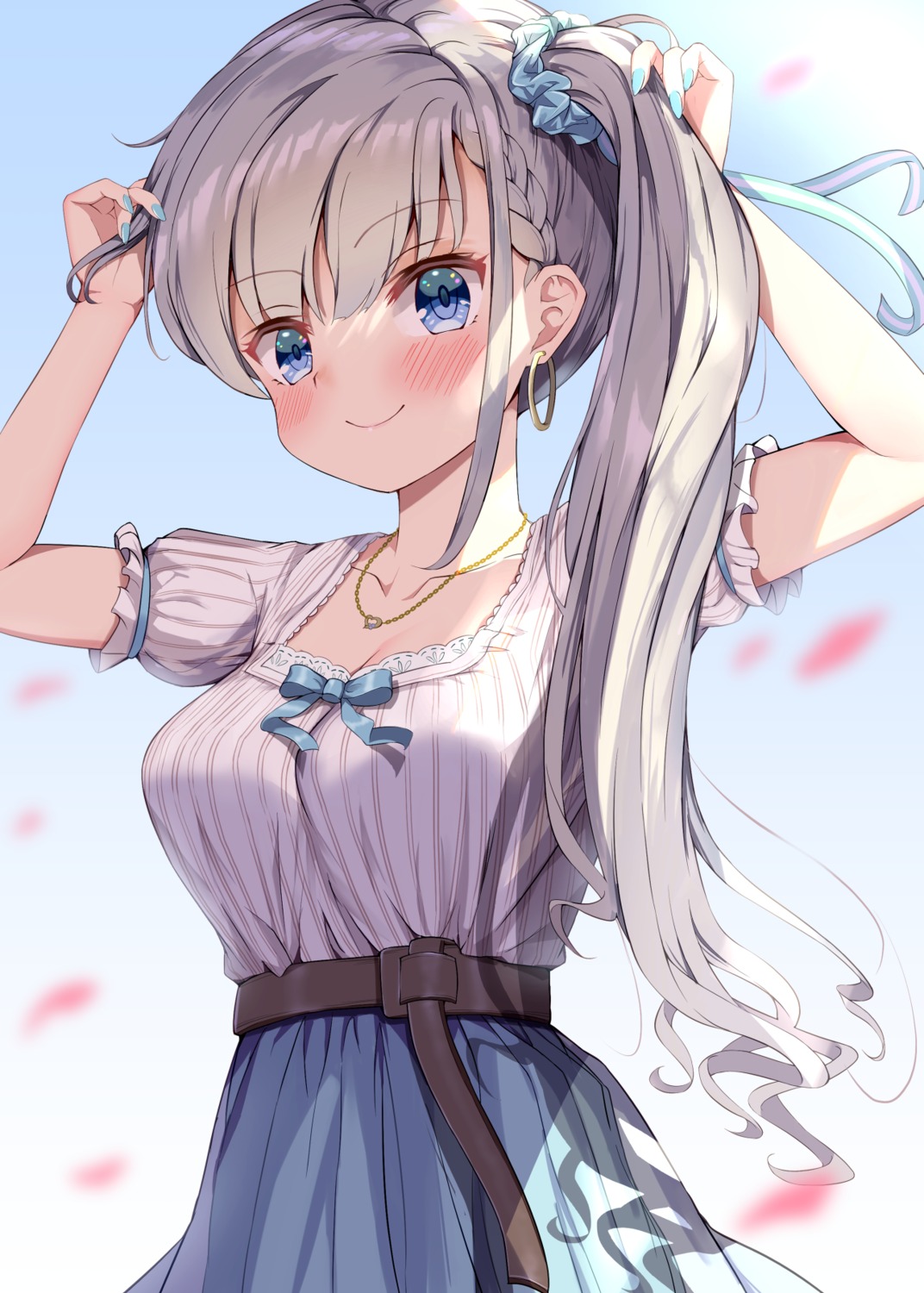 cleavage, hisakawa_hayate, the_idolm@ster, the_idolm@ster_cinderella_girls, tudon_(donut)