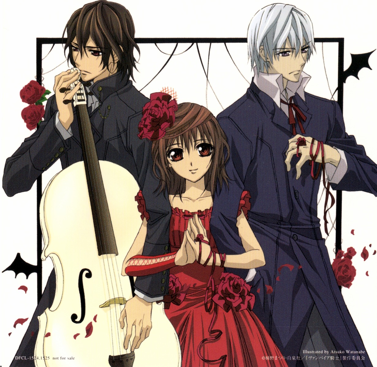 cross_yuuki, dress, kiryuu_zero, kuran_kaname, lolita_fashion, screening, vampire_knight, watanabe_atsuko